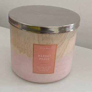 Bath & Body Works Limited Edition Market Peach 3-Wick Candle